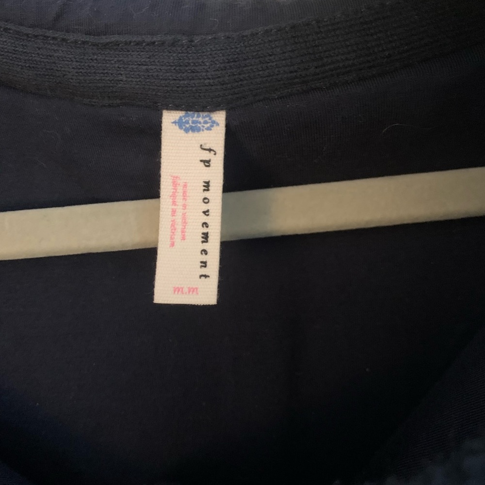 Navy teddy pullover - Picture 2 of 2